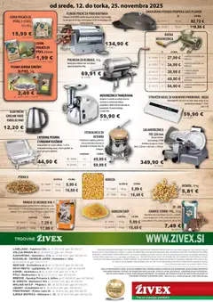Živex katalog akcije – veljaven od 12.11.2025 | Stran: 8