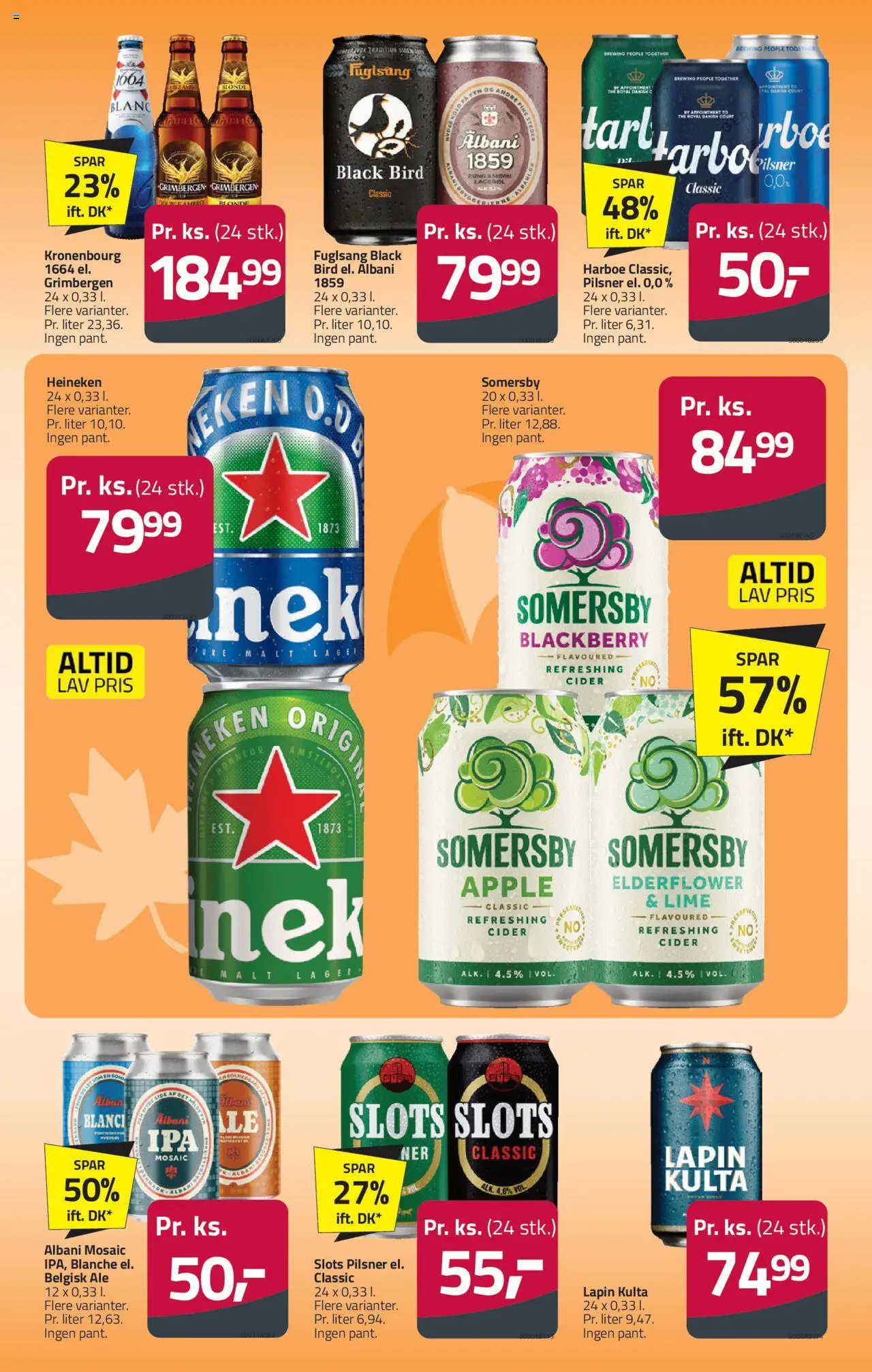 Fleggaard tilbudsavis – gyldig fra 22.10.2025 | Side: 4 | Produkter: Cider, Lime