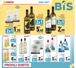 Anteprima del volantino VINO BIANCO FRIZZANTE CONAD, Vino bianco frizzante, 1,5 l valido a partire dal 11.03.2026 | Pagina: 7