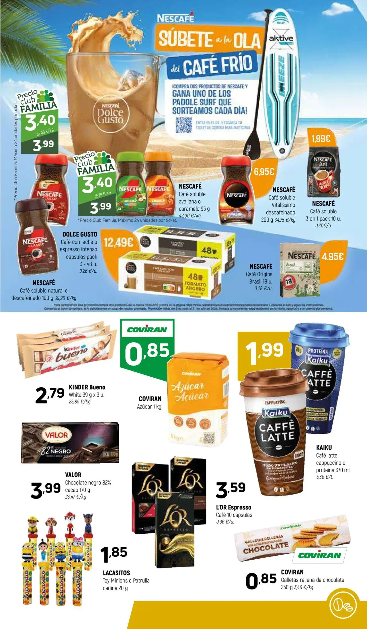 Coviran ofertas │ válido desde el 03.06.2025 | Página: 11 | Productos: Chocolate, Galletas, Galletas rellenas, Φρυγανιές σικάλεως