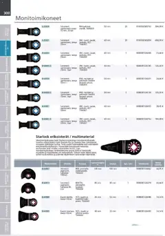 Makita-mainoslehti voimassa 24.03.2026 alkaen | Sivu: 300 | Tuotteet: Monitoimikone, Käsineet