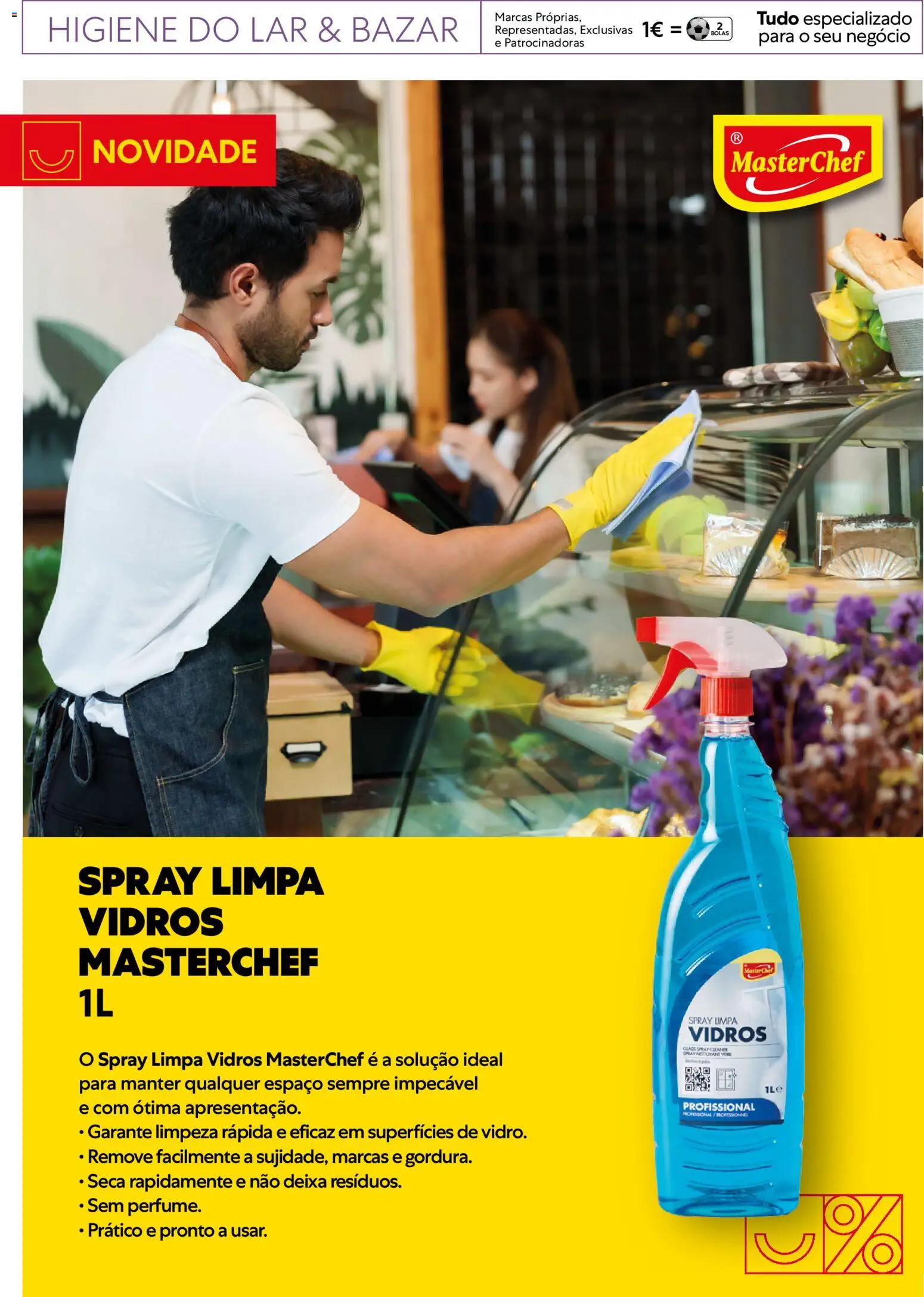 Recheio Horeca │ válido de 24.03.2026 | Página: 36 | Produtos: Limpa vidros