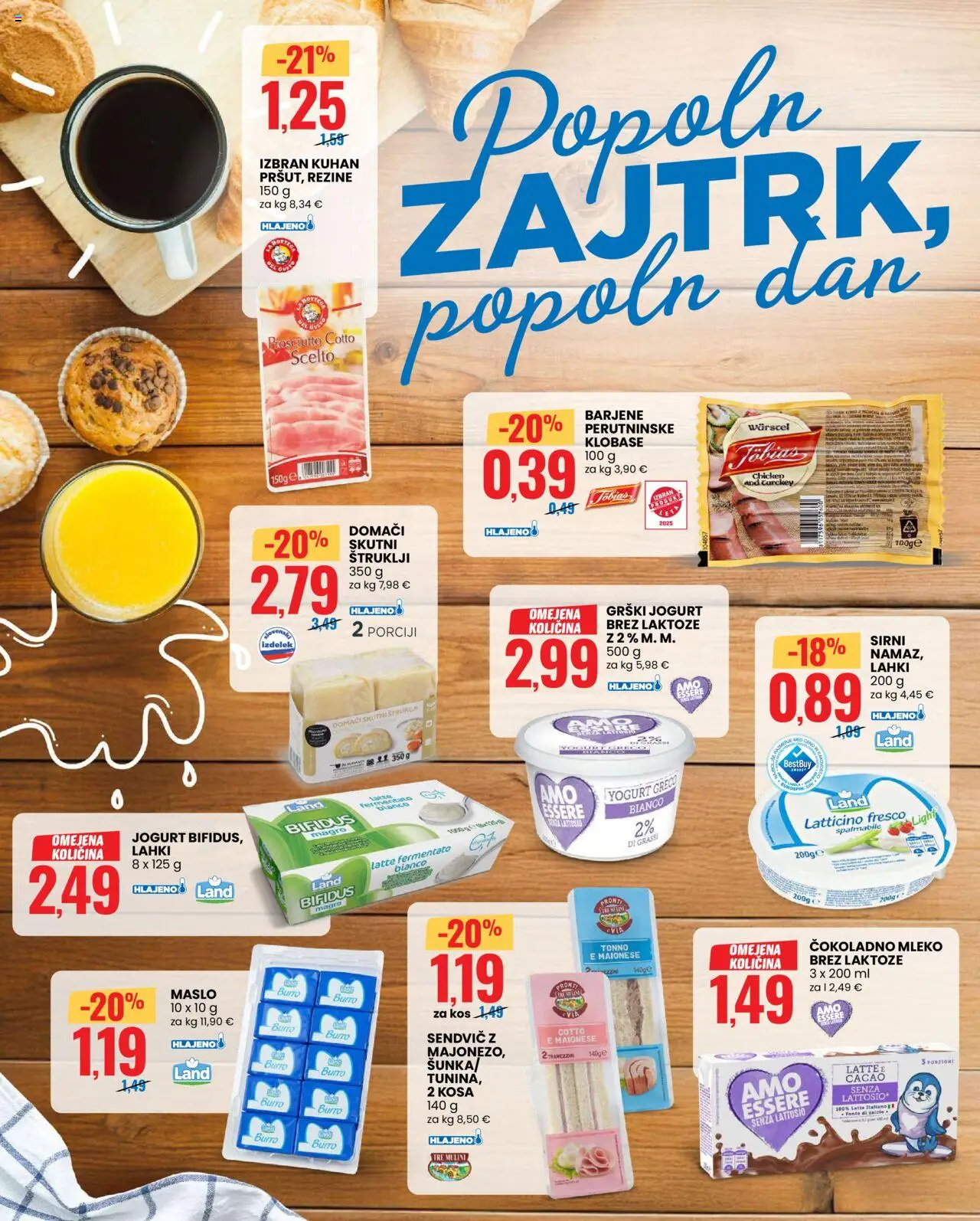 Eurospin katalog │ velja od 28.08.2025 | Stran: 2 | Izdelki: Štruklji, Kos, Mleko, Jogurt