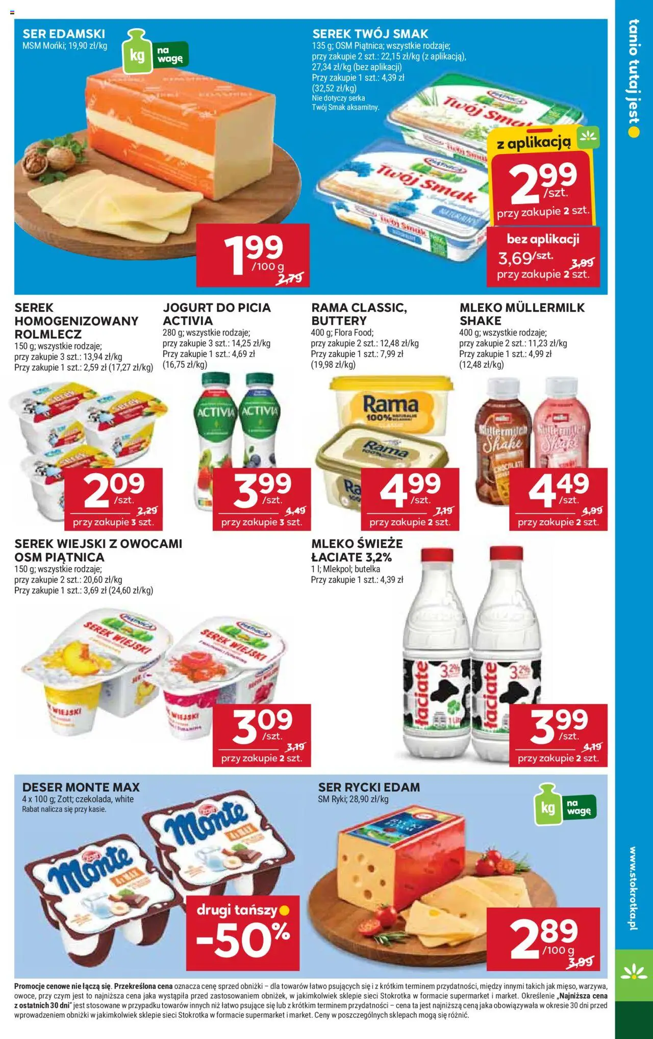 Stokrotka Gazetka - Market od 02.10.2025 | Strona: 15 | Produkty: Stokrotka, Serek wiejski, Ser edamski, Jogurt