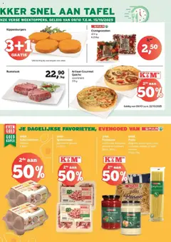 Spar folder - Voorbeeld van een folder van Spar, geldig van 09.10.2025 | Pagina: 3 | Producten: Lasagne, Pasta, Tafel