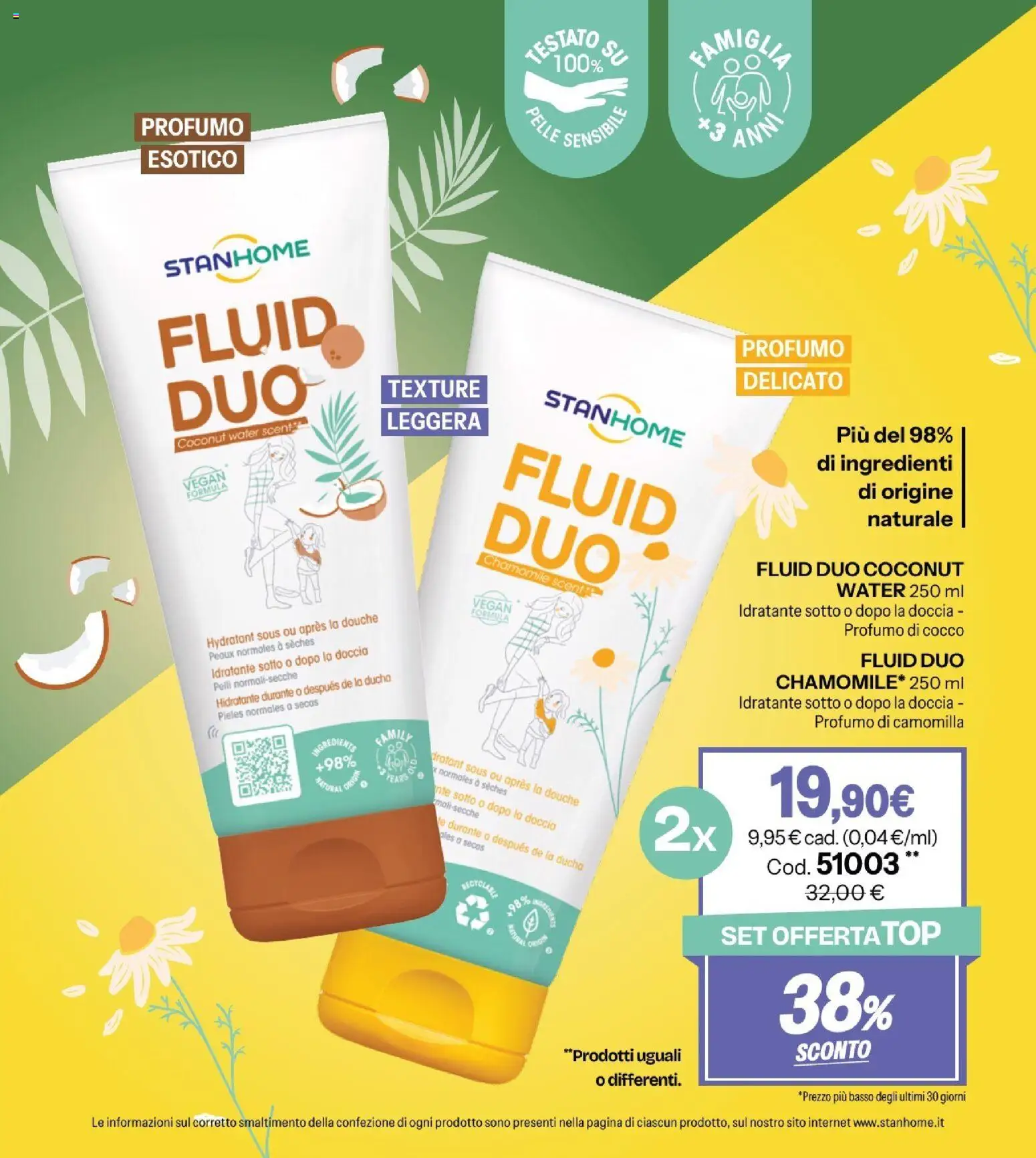 Volantino Stanhome del 08.01.2026 | Pagina: 97 | Prodotti: Tè, Cocco, Doccia, Profumo