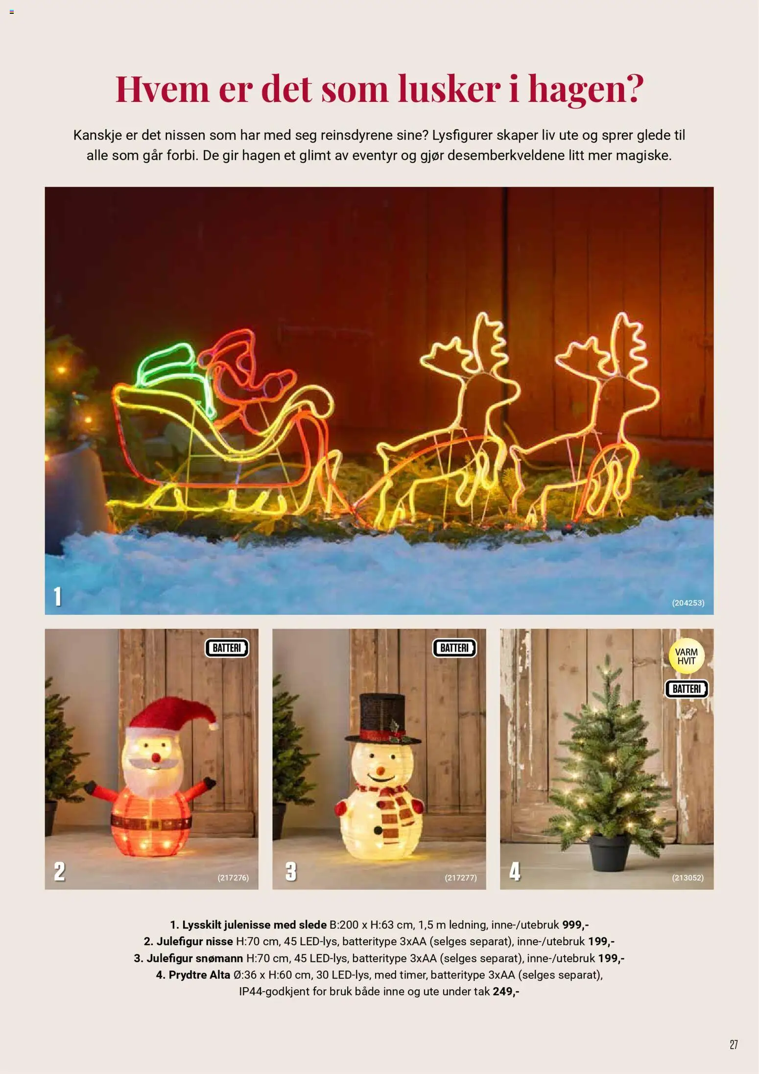 {H1} | Side: 27 | Produkter: Batteri