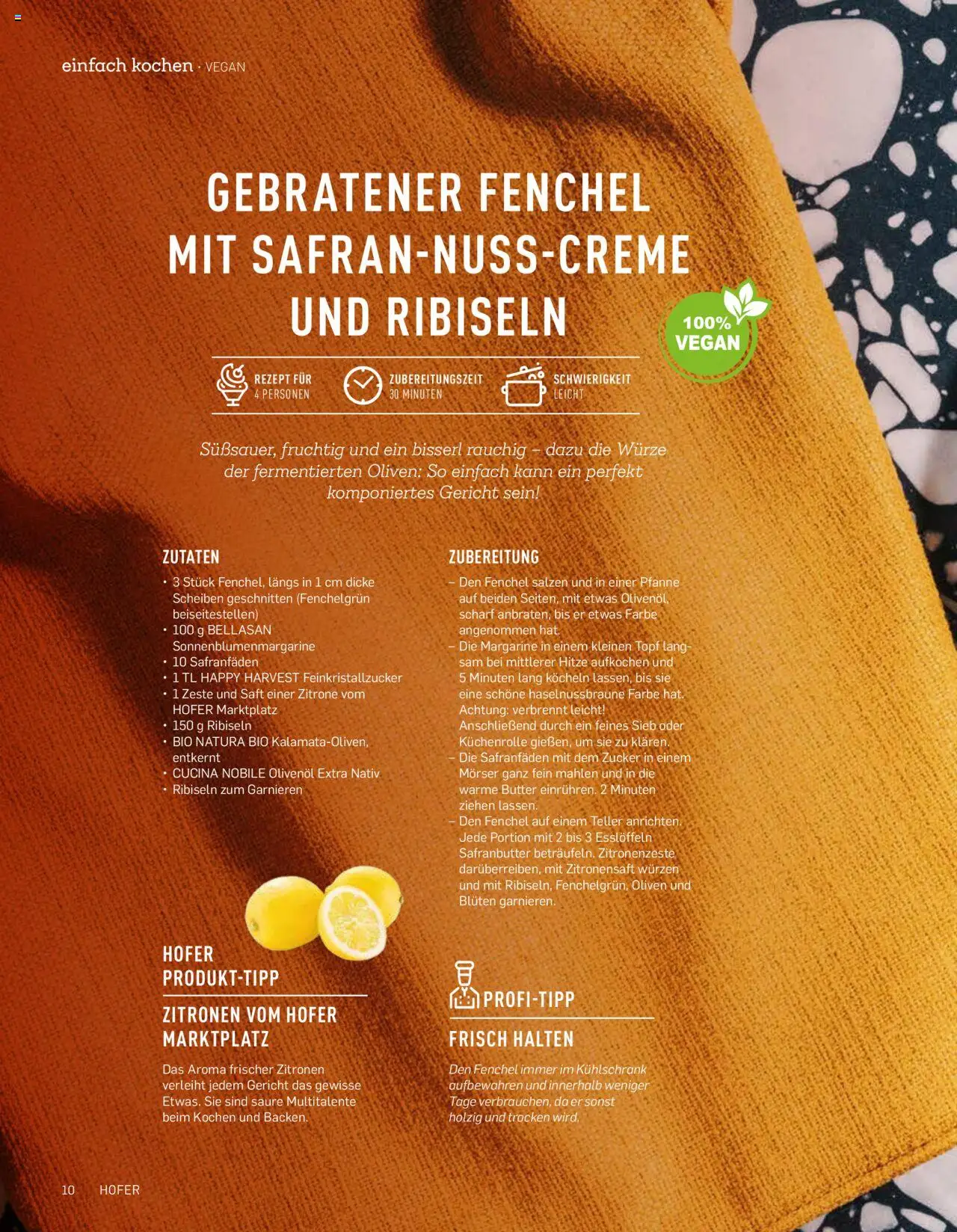 Hofer Einfach Kochen Frühling/Sommer 2025 gültig ab 22.05.2025 | Seite: 10 | Produkte: Zucker, Zitrone, Kühlschrank, Saft