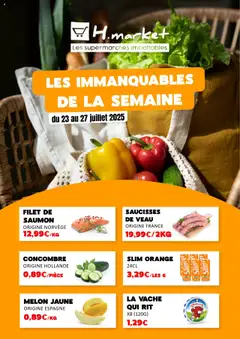 Hmarket - Prévisualisation de Hmarket catalogue valide à partir de 23.07.2025