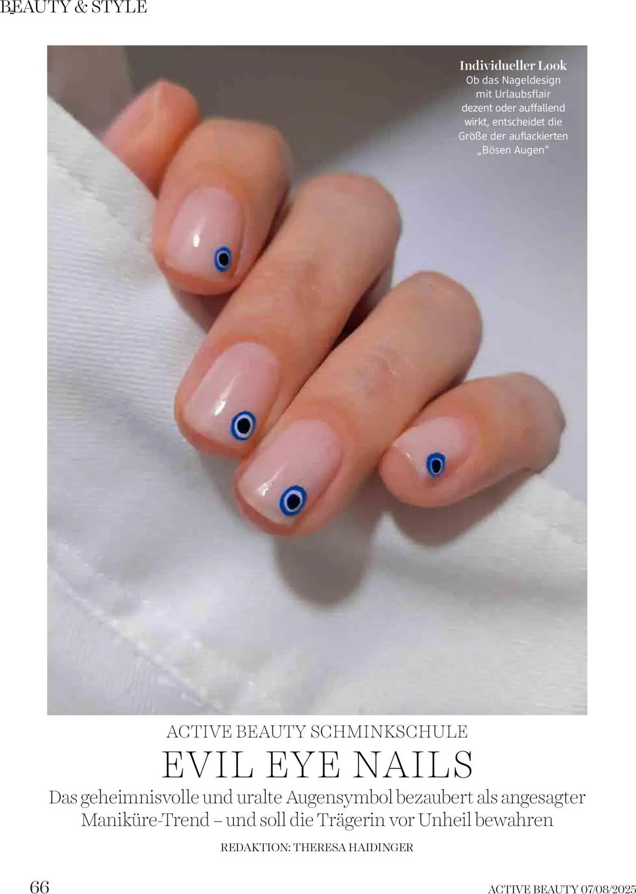 dm drogerie markt Active Beauty Magazin 07-08/2025 gültig ab 03.07.2025 | Seite: 66