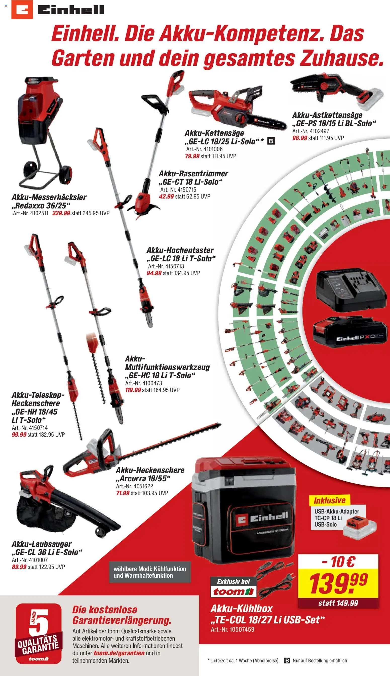 Toom Baumarkt Prospekt 	 – gültig ab 25.04.2026 | Seite: 20