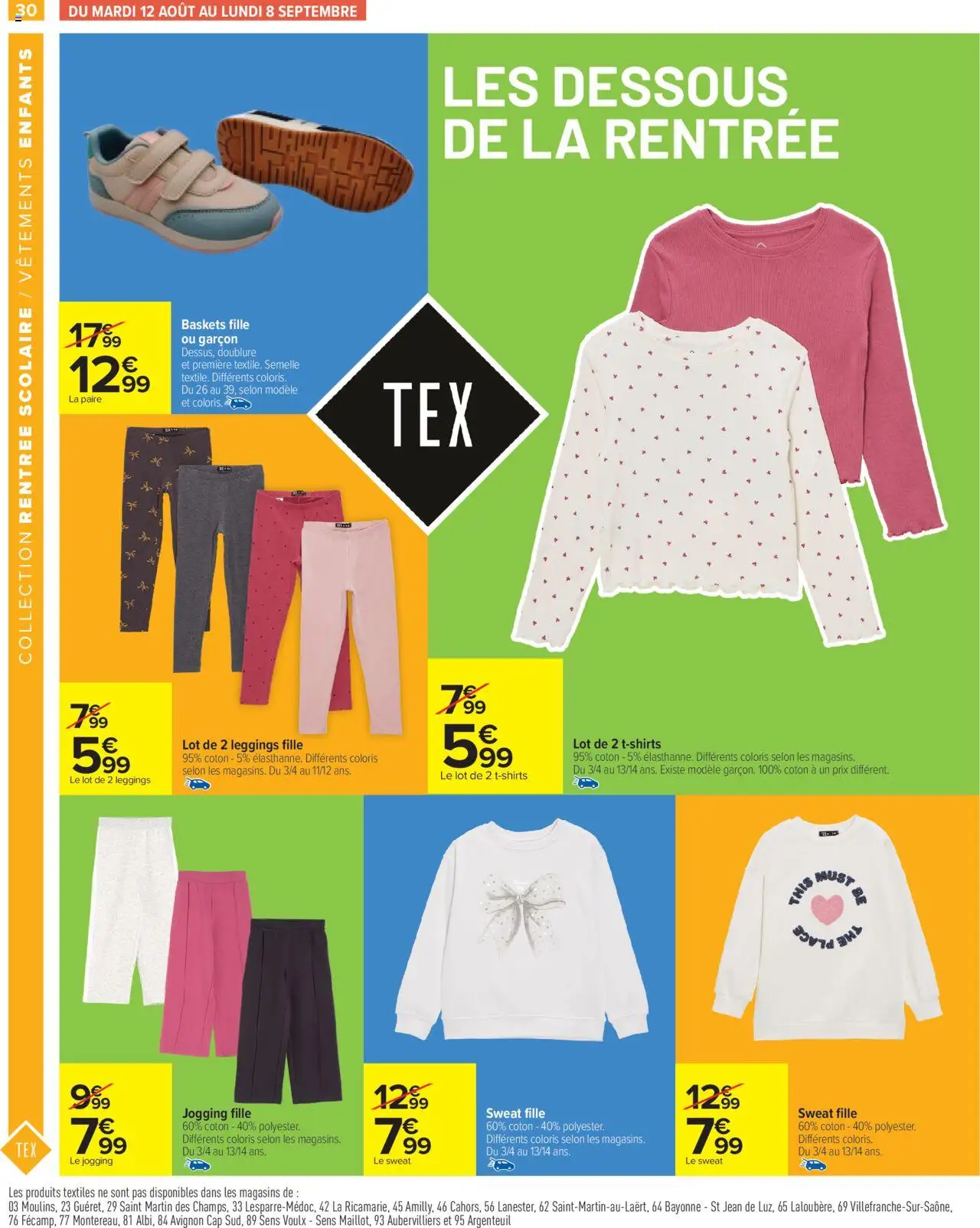  | Page: 32 | Produits: Coton, Vêtements, Leggings, Baskets