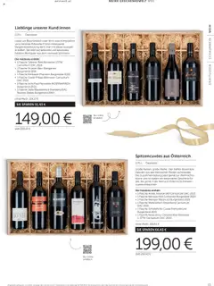 Interspar Geschenkewelt  ab 08.10.2025 gültig | Seite: 15 | Produkte: Wein, Bier
