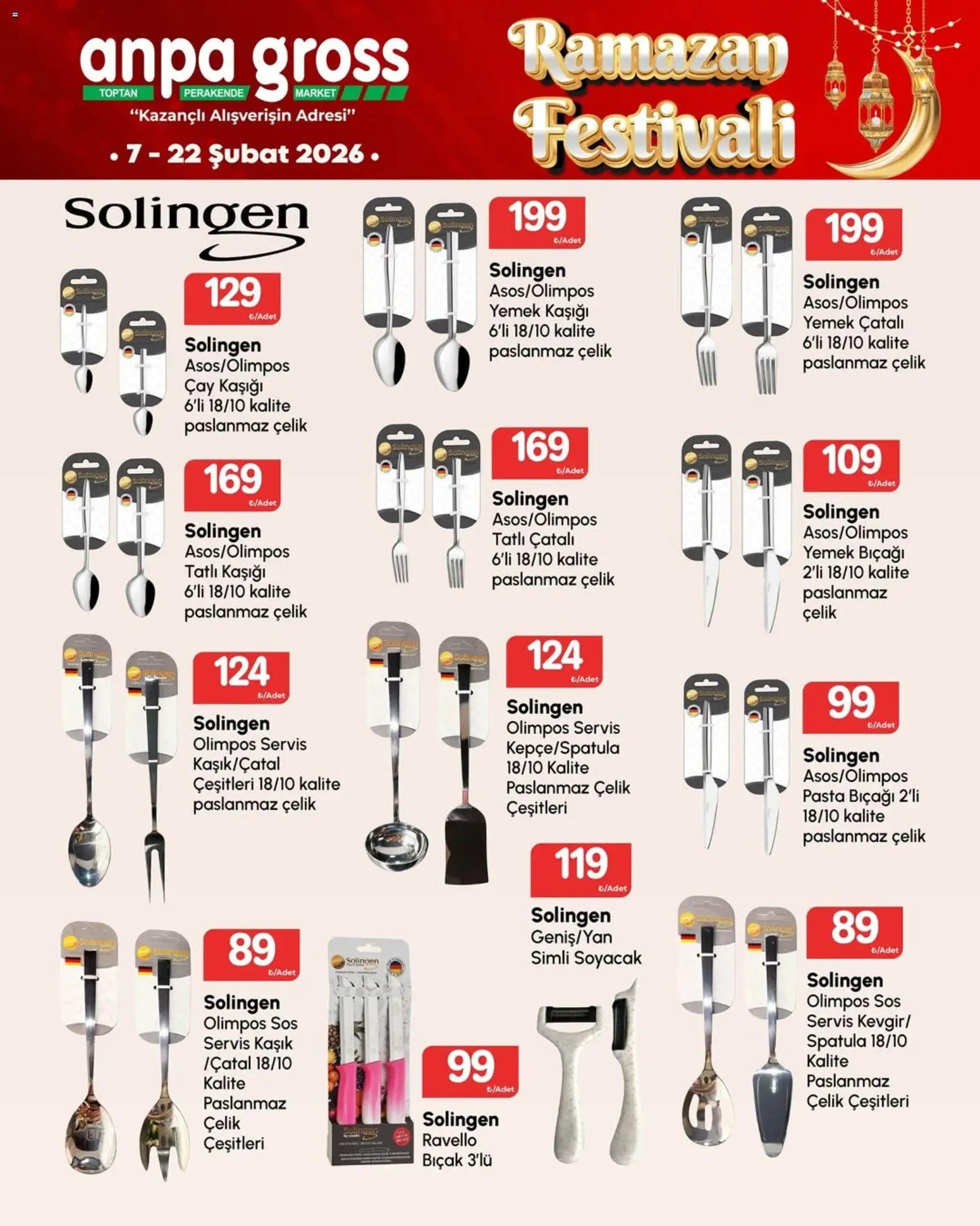 Anpa Gross - Katalog Ramazan festivali  - 07.02.2026 tarihinden itibaren geçerlidir | Sayfa: 4