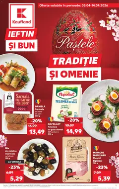 Ofertele Kaufland valabile de la 08.04.2026