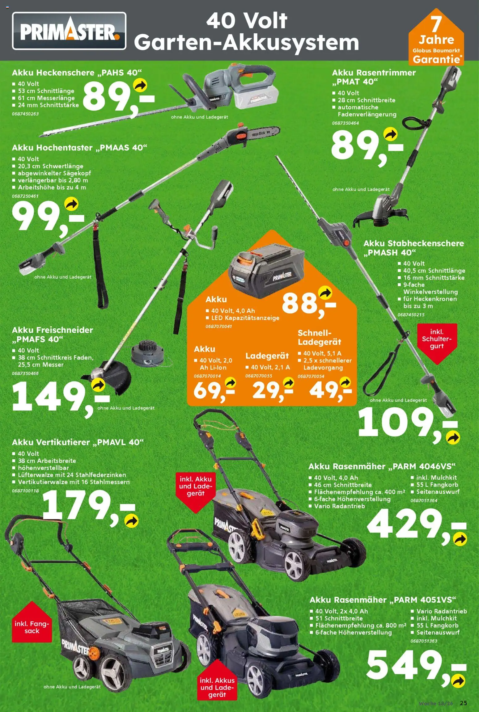 Globus Baumarkt Prospekt 	 – gültig ab 27.04.2026 | Seite: 25