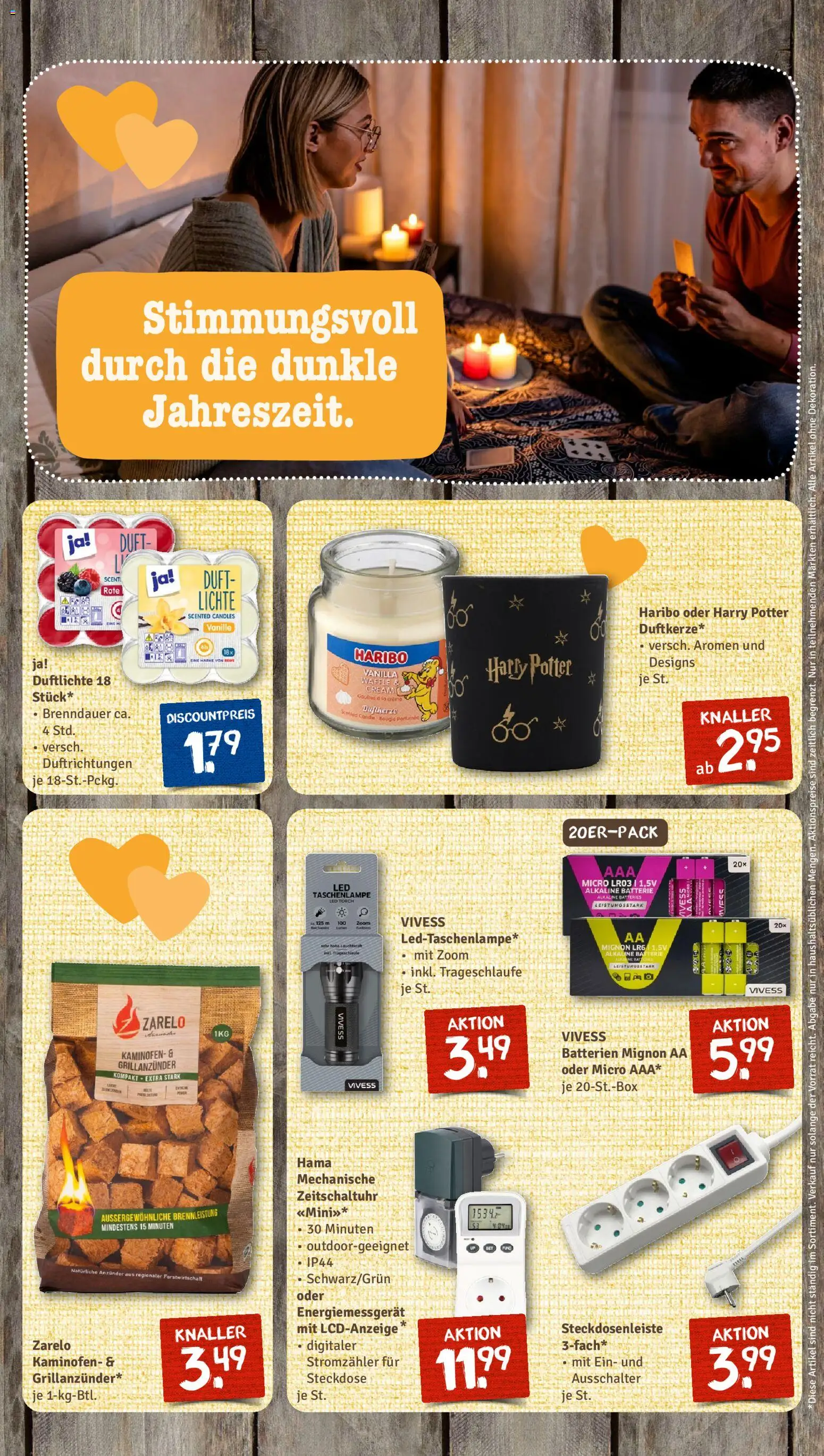 Nahkauf Prospekt – gültig ab 26.10.2025 | Seite: 9 | Produkte: Haribo, Batterien, Steckdose, Duft