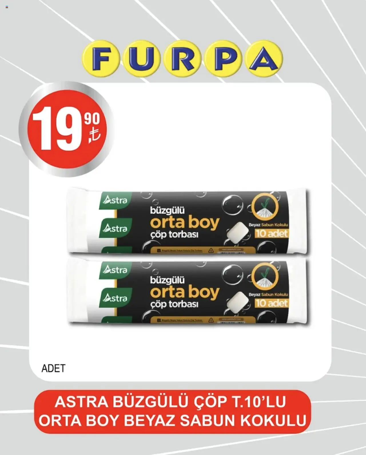 Furpa Kasa Fırsatları - 09.06.2025 tarihinden itibaren geçerlidir | Sayfa: 3 | Ürünler: Çöp torbası, Sabun