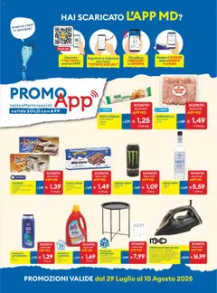 Volantino MD Discount del 29.07.2025 | Pagina: 8 | Prodotti: Shampoo, Pasta, Ferro da stiro, Farro