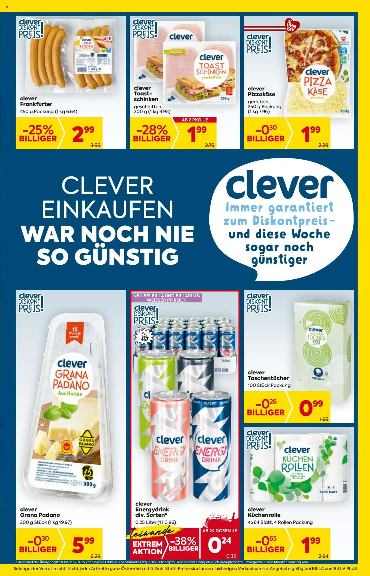 Billa Flugblatt gültig ab 18.09.2025 | Seite: 19