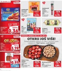 Marinirane kozice, u ulju 100 g - Pregled kataloga iz trgovine Kaufland, vrijedi od 08.04.2026 | Stranica: 10