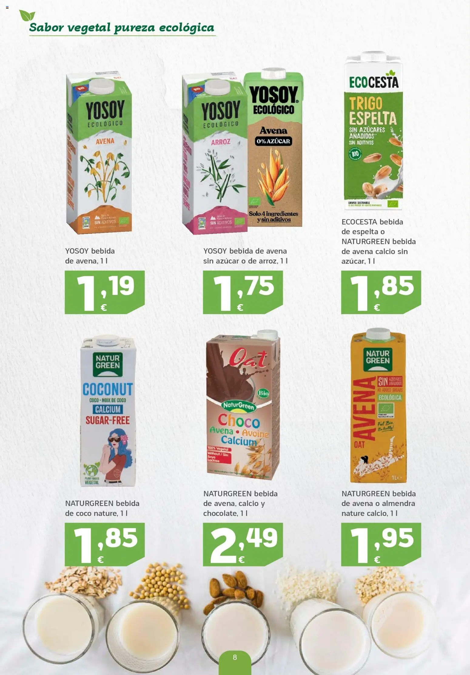 HiperDino folleto │ válido desde el 23.01.2026 | Página: 8 | Productos: Κρεμάστρα, Arroz, Τυρόπιτα, Bebida de avena