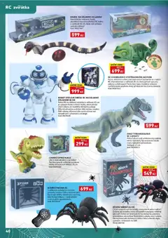 Náhled letáku Wiky katalog - Vánoce 2025 od 14.10.2025 | Strana: 40 | Produkty: Dinosaurus, Robot