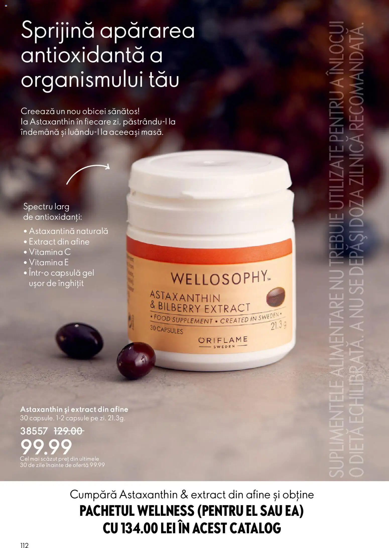 Noul catalog Oriflame – valabil de la 25.03.2026 | Pagină: 112 | Produse: Afine