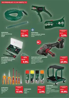 PARKSIDE® Alat za provlačenja kabela, Alat za provlačenje kabela, komad - Pregled kataloga iz trgovine Kaufland, vrijedi od 25.02.2026 | Stranica: 25