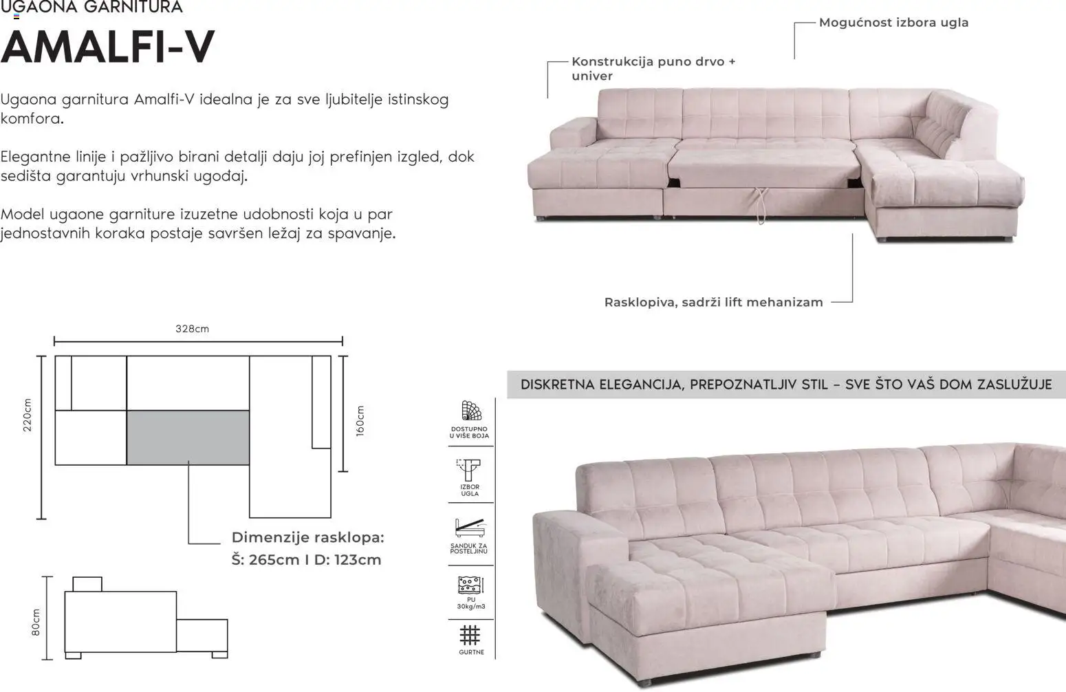 Vitorog katalog - važi od 05.11.2025 | Strana: 9 | Proizvode: Sto, Ugaona garnitura