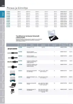Makita-mainoslehti voimassa 24.03.2026 alkaen | Sivu: 258 | Tuotteet: Monitoimikone, Käsineet