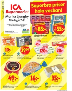 ICA Supermarket - Munka-Ljungby - Förhandsvisning av reklamblad från butik ICA Supermarket aktuell från 23.02.2026