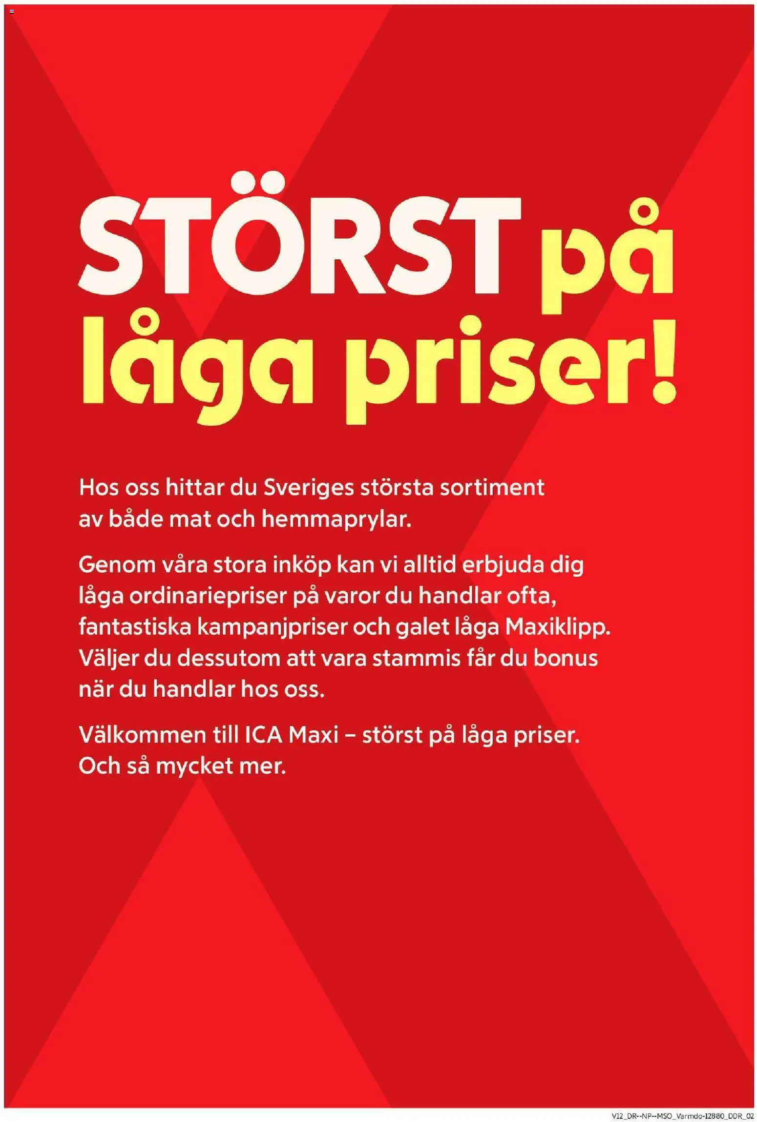 ICA Maxi reklamblad aktuell från 16.03.2026 | Sida: 9