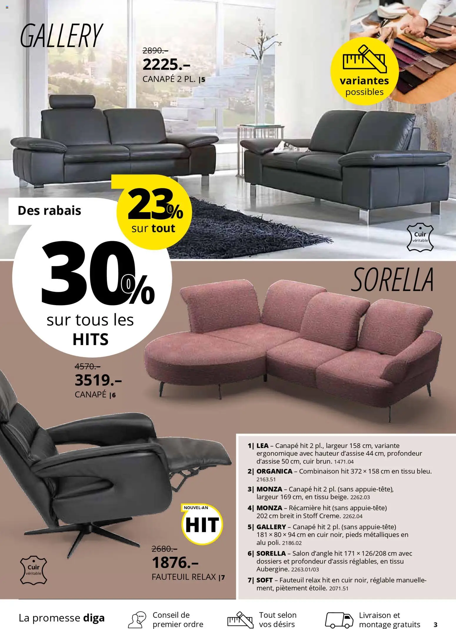 Aligro Aktionen Diga Chavannes, Matran, Genève, Sion, Schlieren, Gossau SG, Frauenfeld, Rapperswil-Jona, Sargans, Bern, Brüttisellen, Prattel – gültig ab 01.01.2026 | Seite: 3