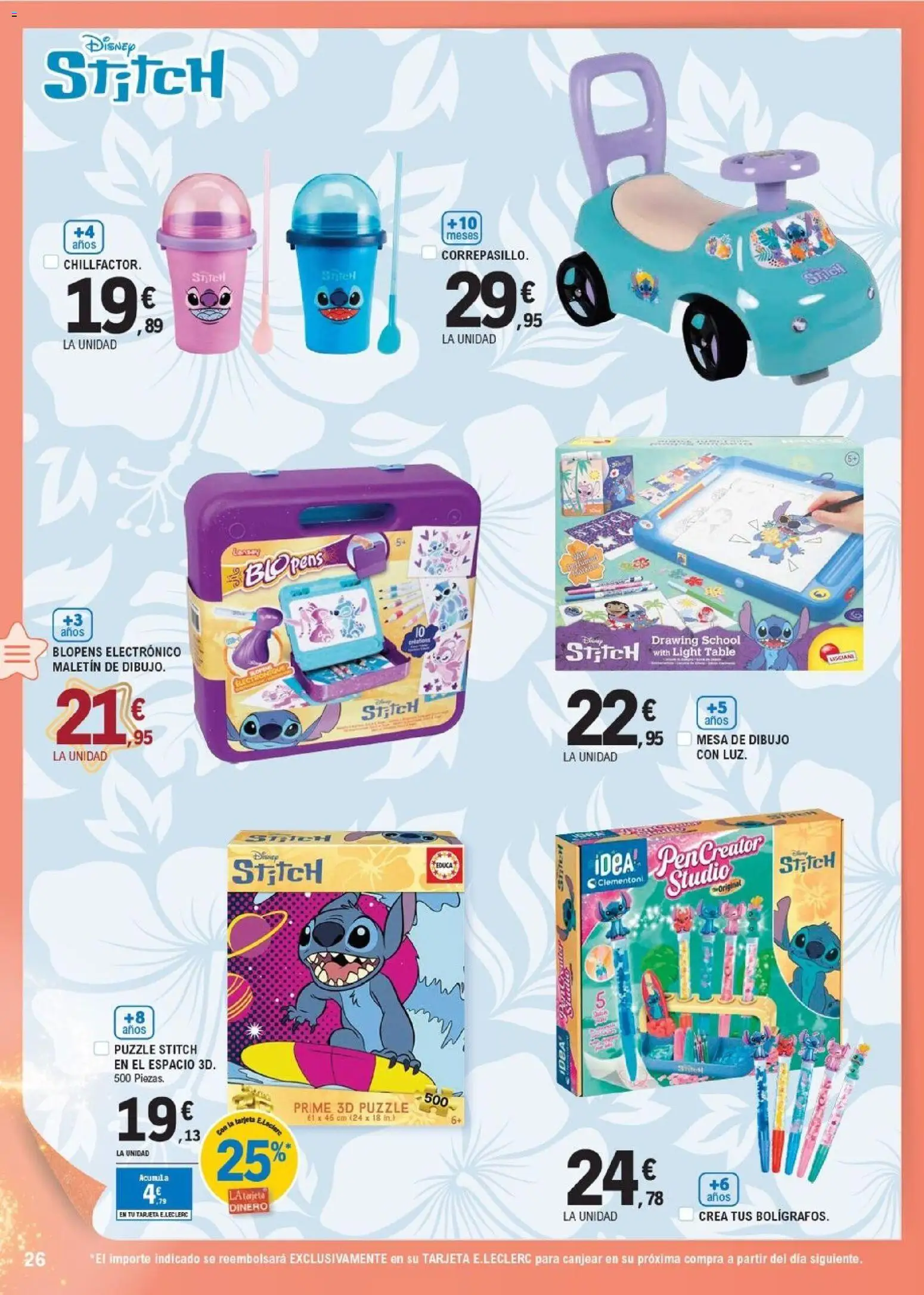 E.Leclerc - Juguetes  │ válido desde el 03.11.2025 | Página: 26 | Productos: Mesa