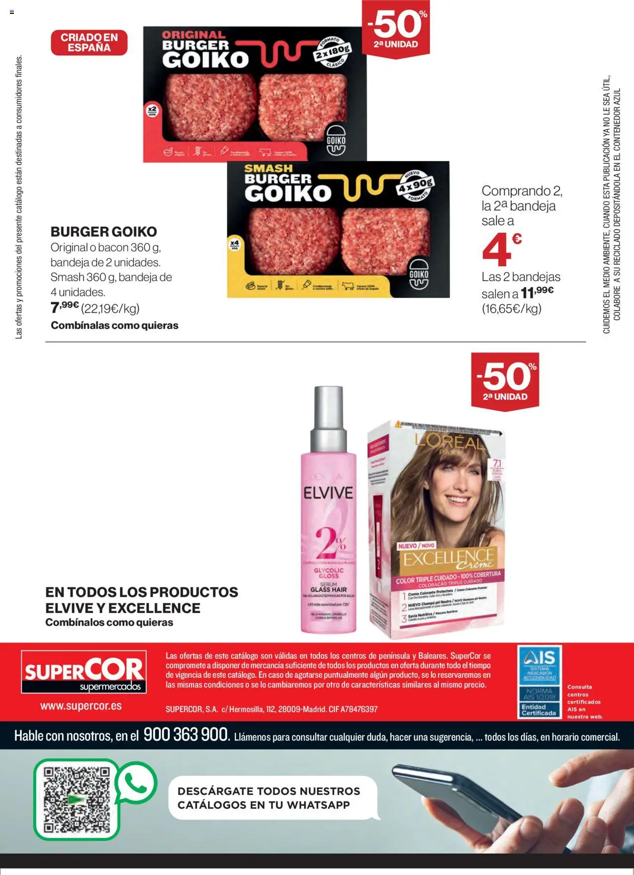 Supercor folleto │ válido desde el 14.08.2025 | Página: 24 | Productos: Champú, Sérum, Crema, Bandeja