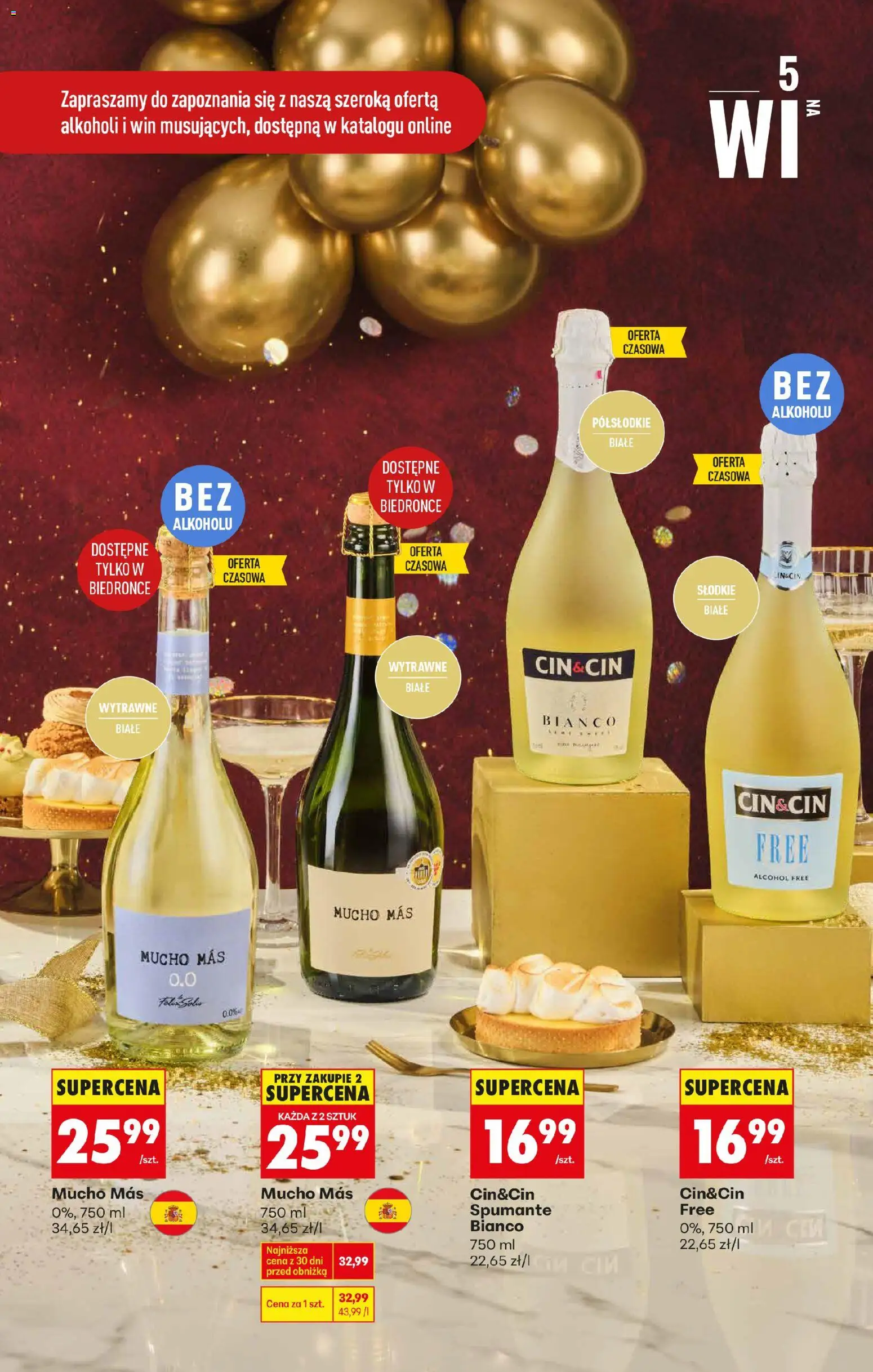 Biedronka gazetka - Czas na toast od 27.12.2025 | Strona: 7