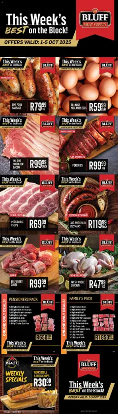 Bluff Meat Supply specials catalogue – valid from 01.10.2025