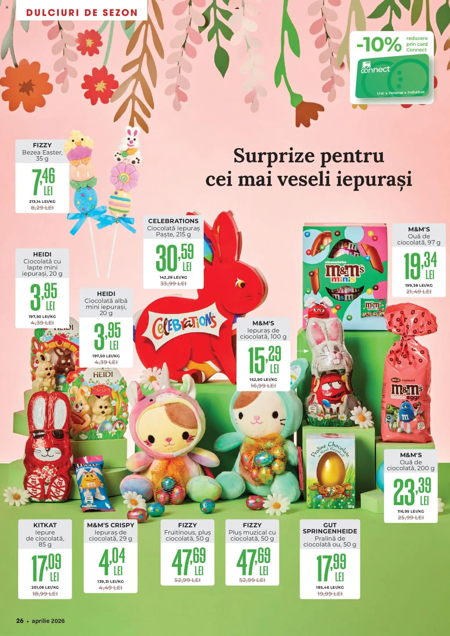 Noul catalog Mega Image – valabil de la 26.03.2026 | Pagină: 26 | Produse: Praline, Lapte, Ouă, Ciocolată