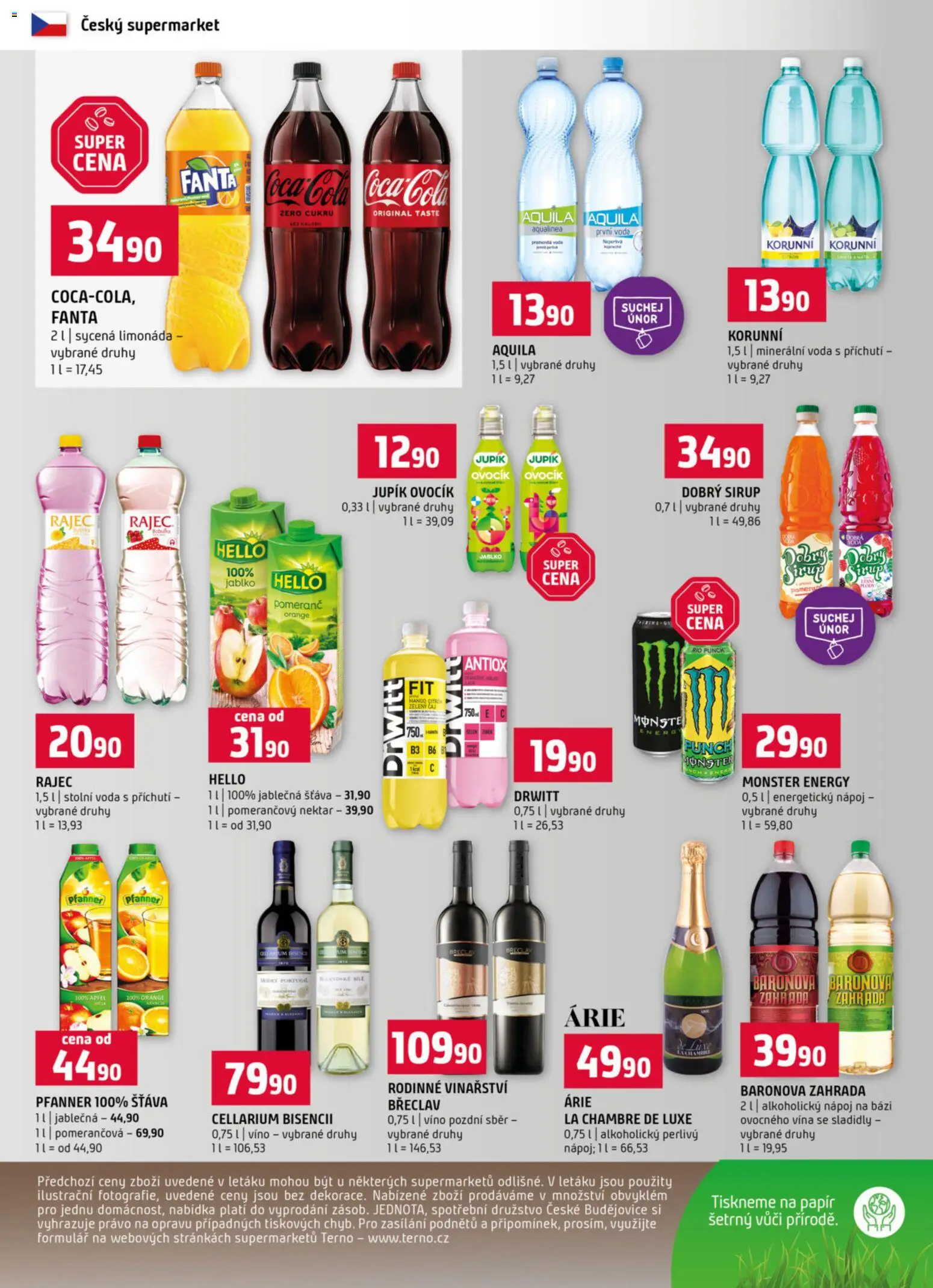 Terno leták od 04.02.2026 | Strana: 12 | Produkty: Monster, Drwitt, Sirup, Citron