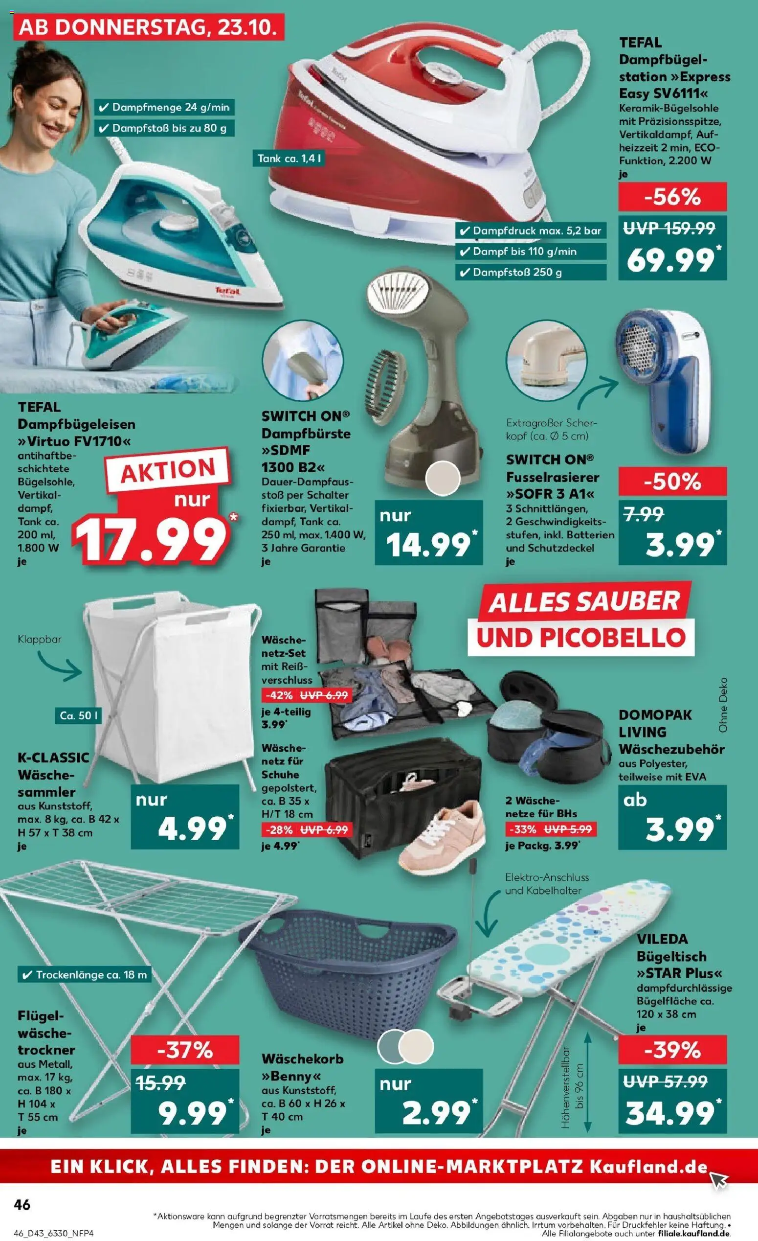 Kaufland prospekt Einbeck	 – gültig ab 26.10.2025 | Seite: 46 | Produkte: Trockner, Batterien
