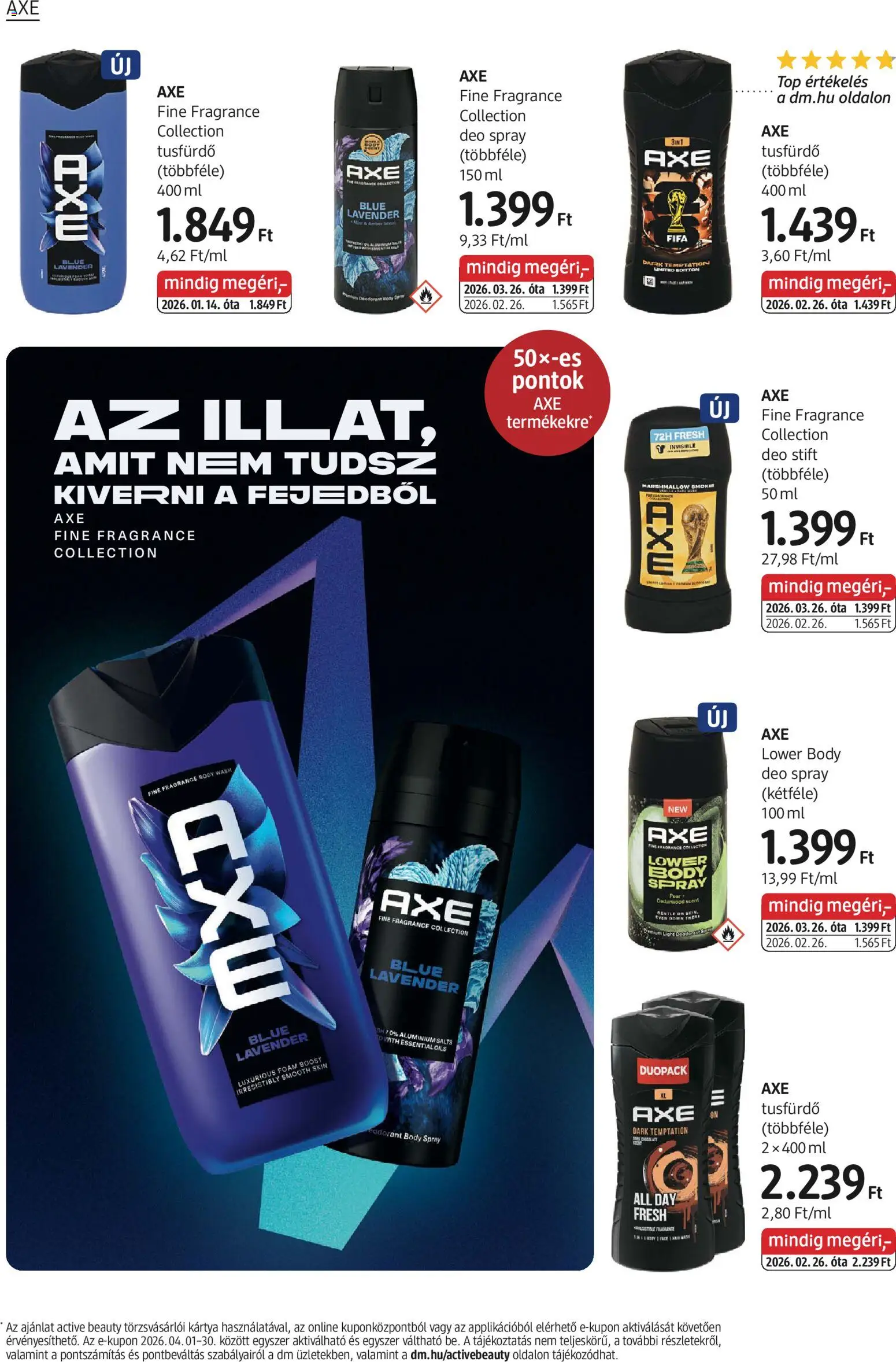 DM Drogerie Markt akciós ujság - amely érvényes a következő dátumtól: 09.04.2026 | Oldal: 10 | Termékek: Body, Stift, Tusfürdő