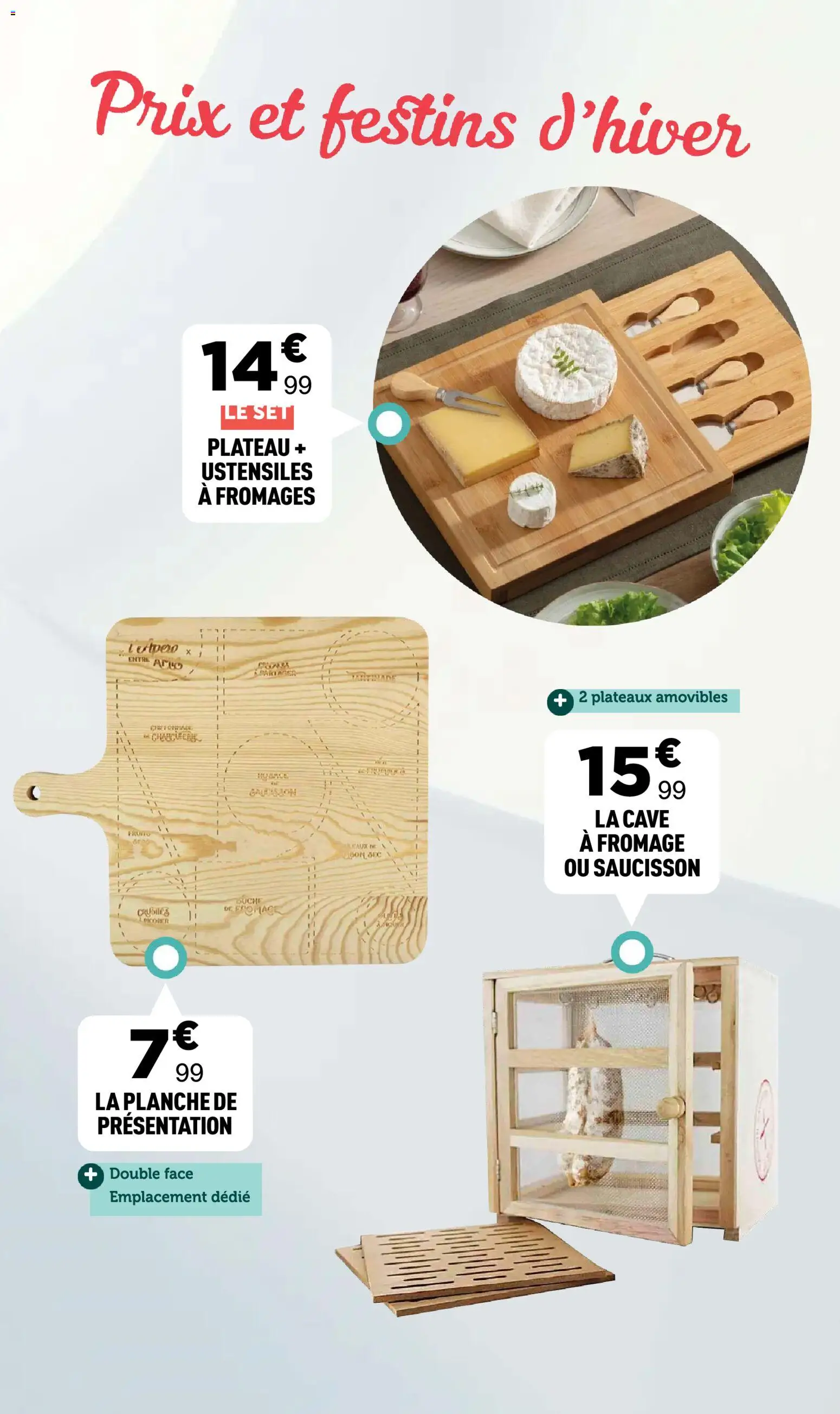 {H1} | Page: 23 | Produits: Saucisson, Plateau, Fromage