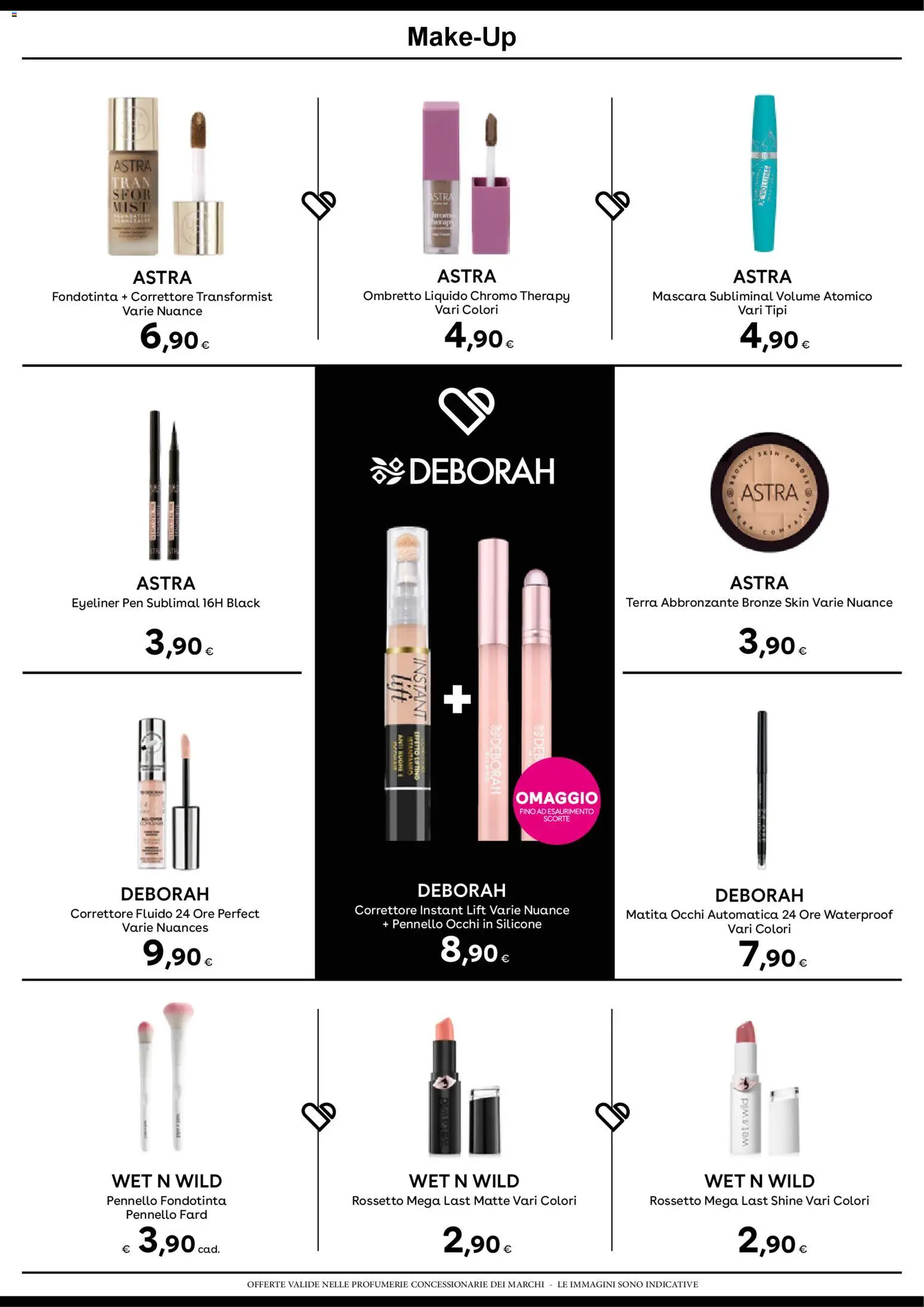 Volantino Idea bellezza del 27.02.2026 | Pagina: 9 | Prodotti: Rossetto, Fondotinta, Pennello, Terra