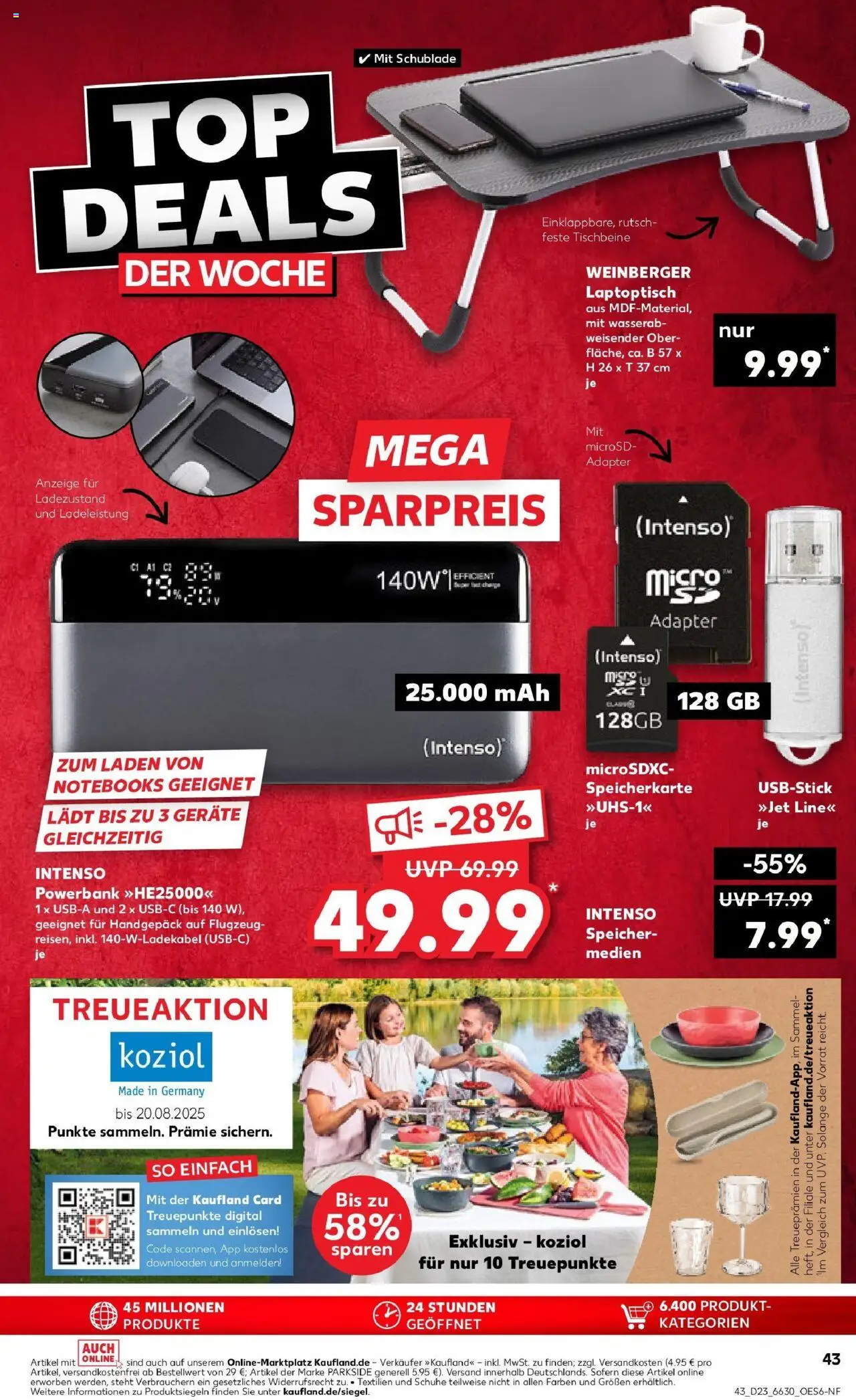 Kaufland prospekt Gummersbach	 - gültig ab dem 09.06.2025 | Seite: 58 | Produkte: Speicherkarte, USB, Laptop, Powerbank
