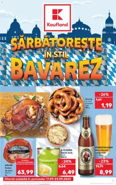 Ofertele Kaufland valabile de la 17.09.2025