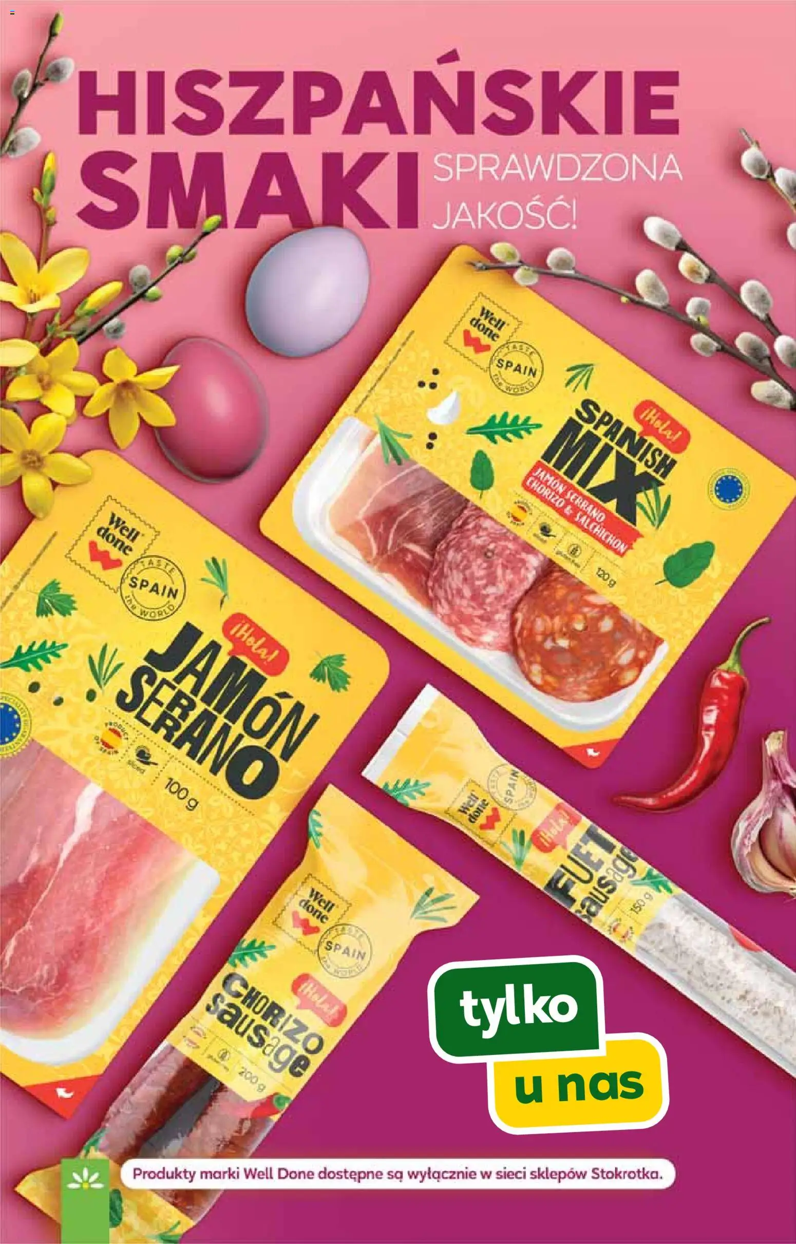 Stokrotka gazetka od 02.04.2026 | Strona: 18 | Produkty: Fuet