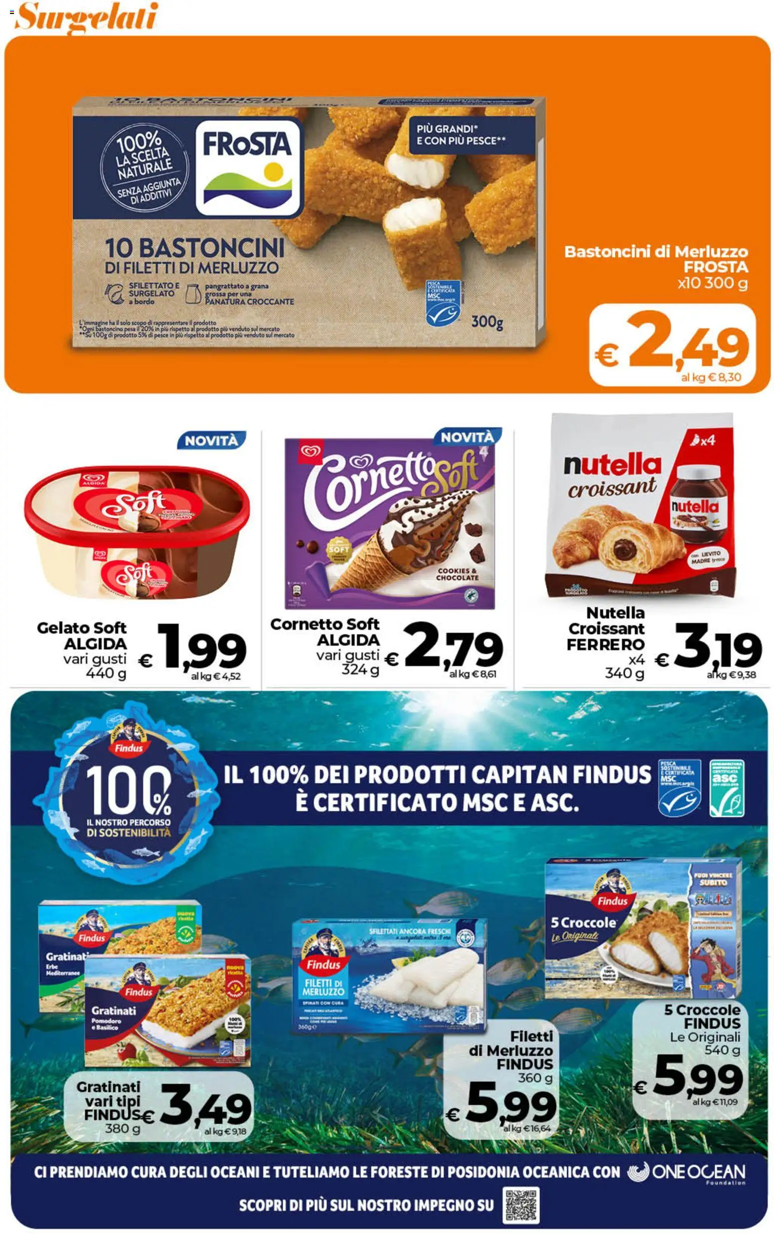 Volantino Ipercoop del 07.04.2026 | Pagina: 21 | Prodotti: Gelato, Pomodoro, Pesca, Croissant