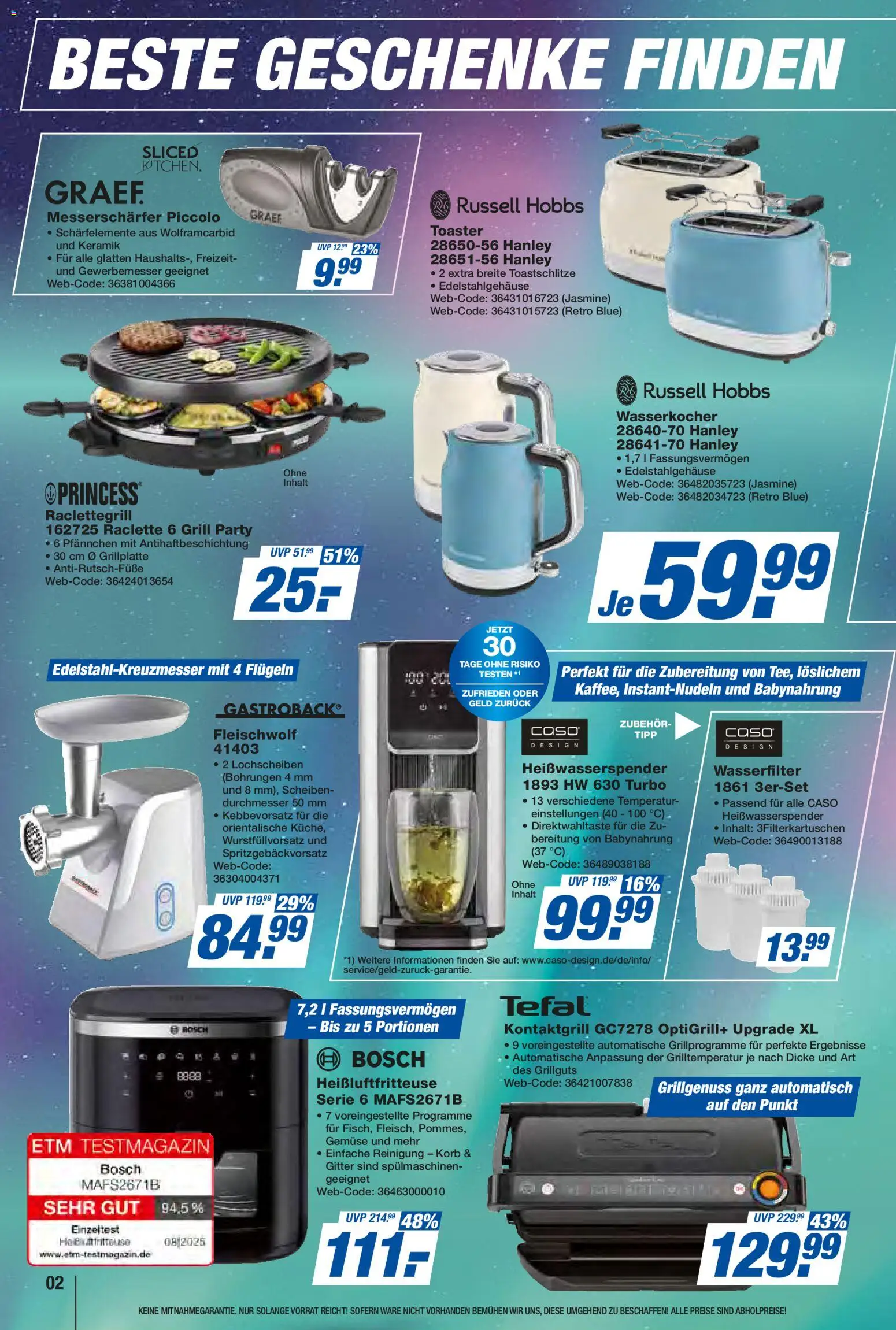 Expert  Aktuelle Beilage – gültig ab 05.12.2025 | Seite: 2 | Produkte: Grill, Korb, Babynahrung, Heißluftfritteuse