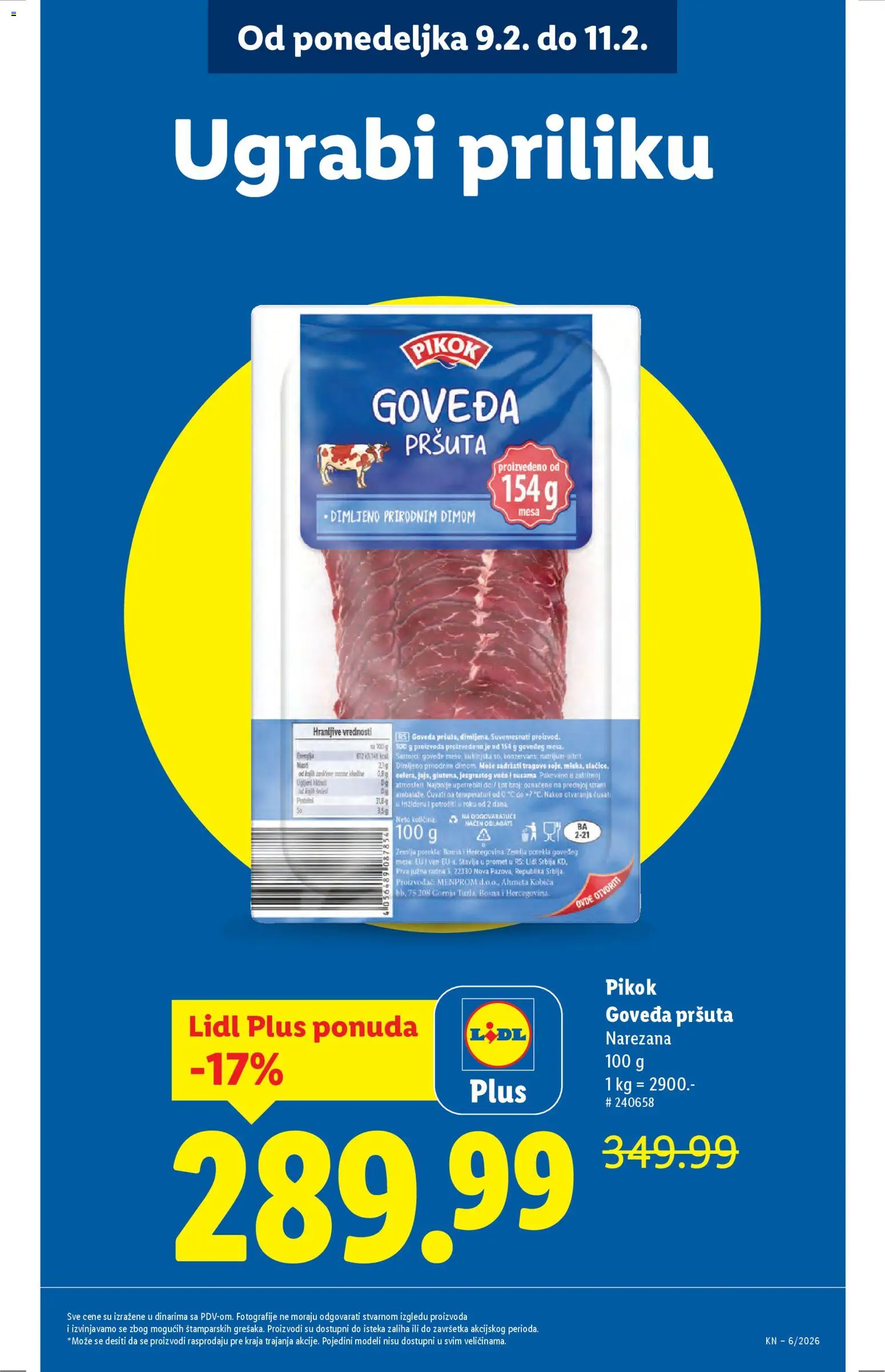 Lidl katalog - važi od 05.02.2026 | Strana: 13 | Proizvode: Zemlja